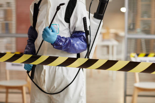 Professional Blood Cleanup technician working in Edgewood, MD